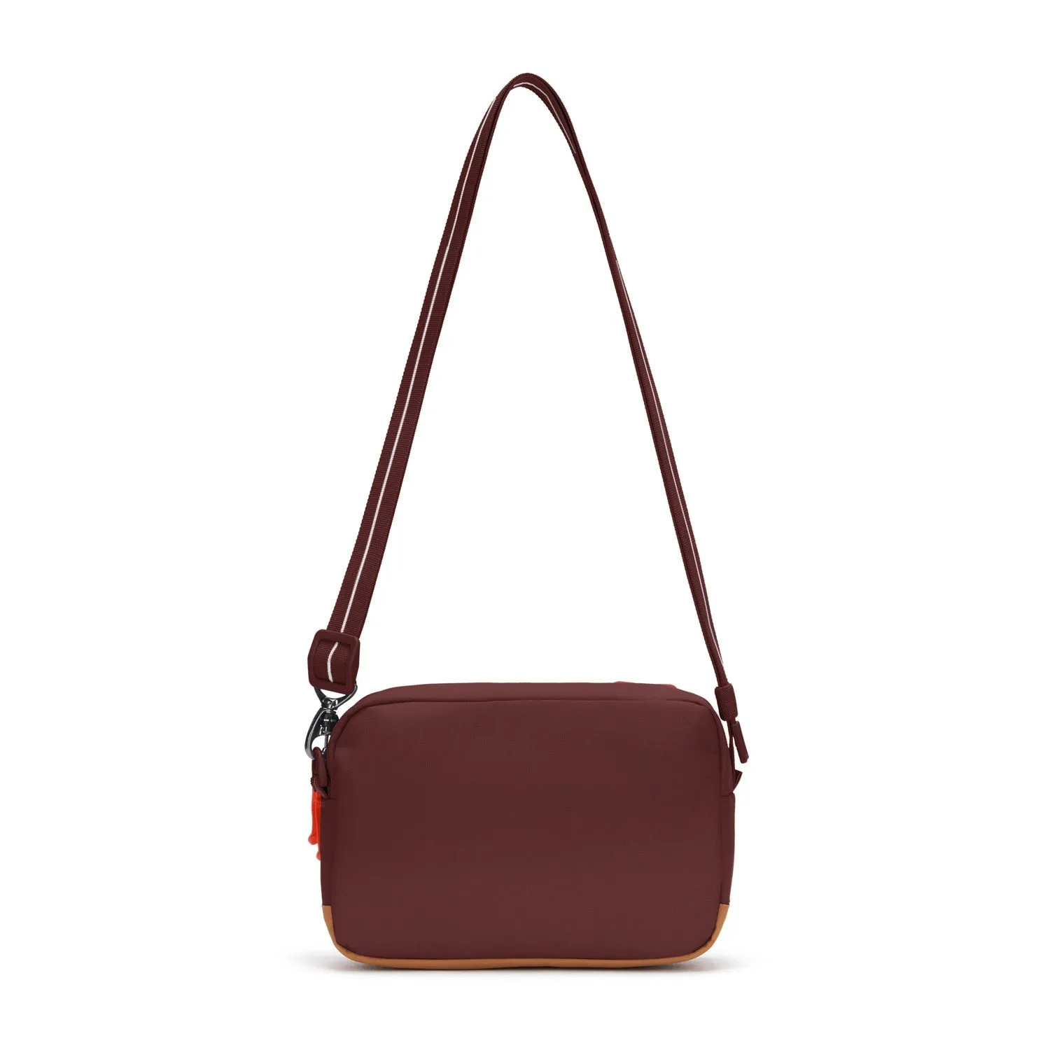 Pacsafe GO crossbody Garnet Red