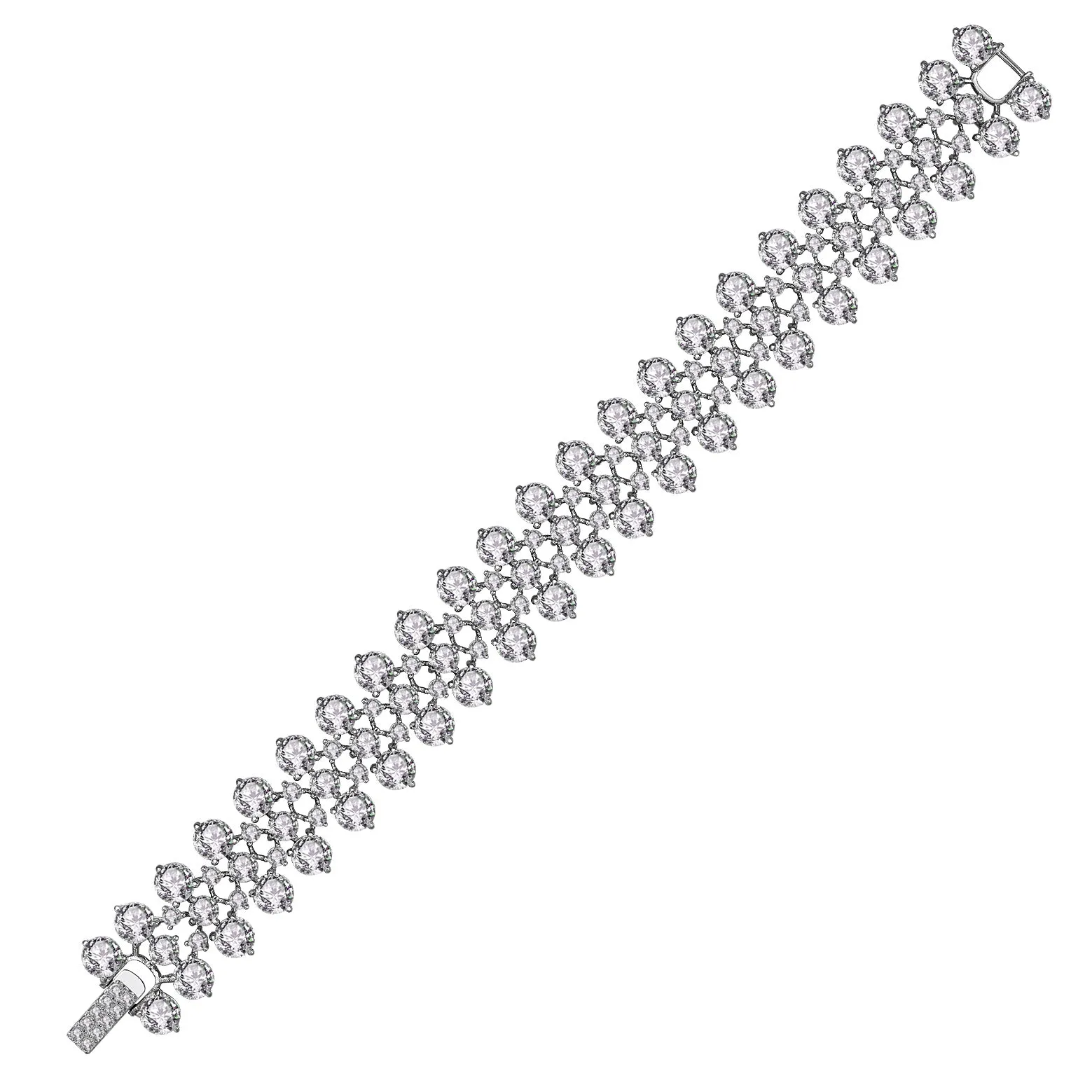 Palette CZ Tennis Bracelet