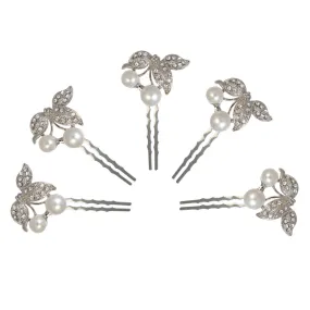 Pearls of Elegance Hair Combs