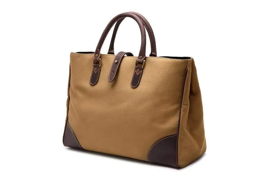 Piccadilly Canvas Tote - Sand