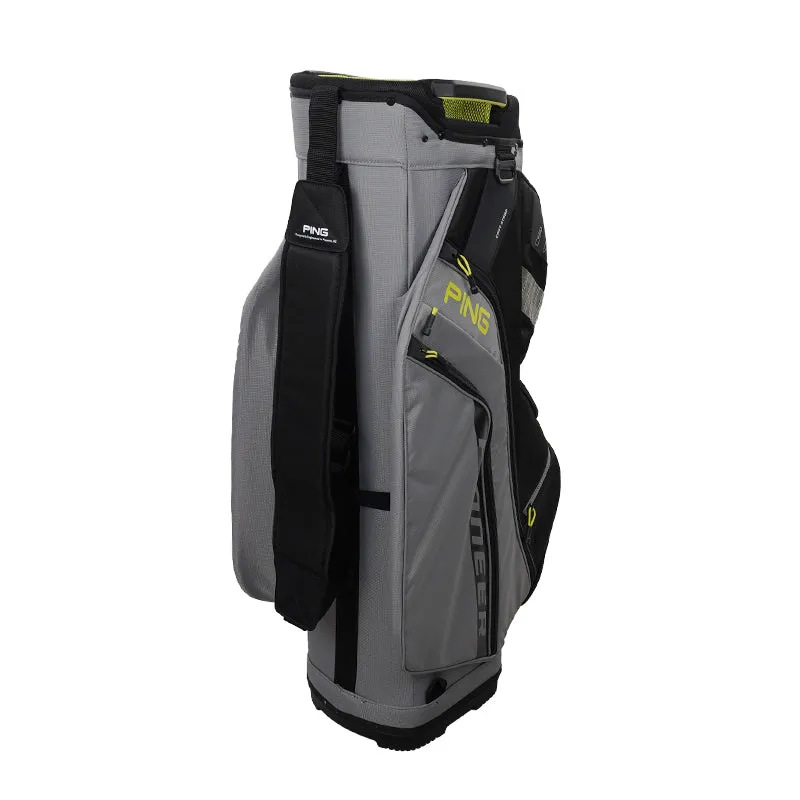 PING Pioneer Cart Bag (Iron/Black/Yellow)