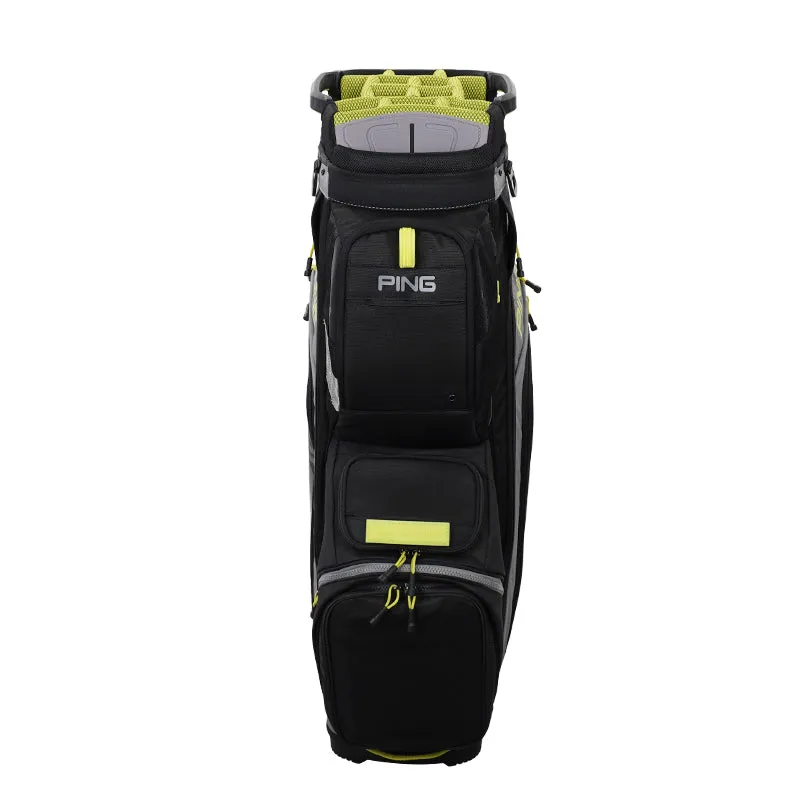 PING Pioneer Cart Bag (Iron/Black/Yellow)