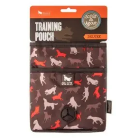 P.L.A.Y. Pet Lifestyle and You Scout & About Deluxe Training Pouch Mocha