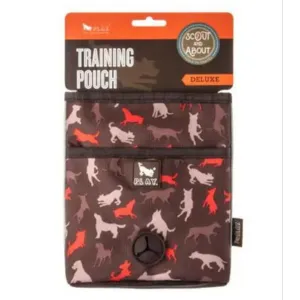 P.L.A.Y. Pet Lifestyle and You Scout & About Deluxe Training Pouch Mocha