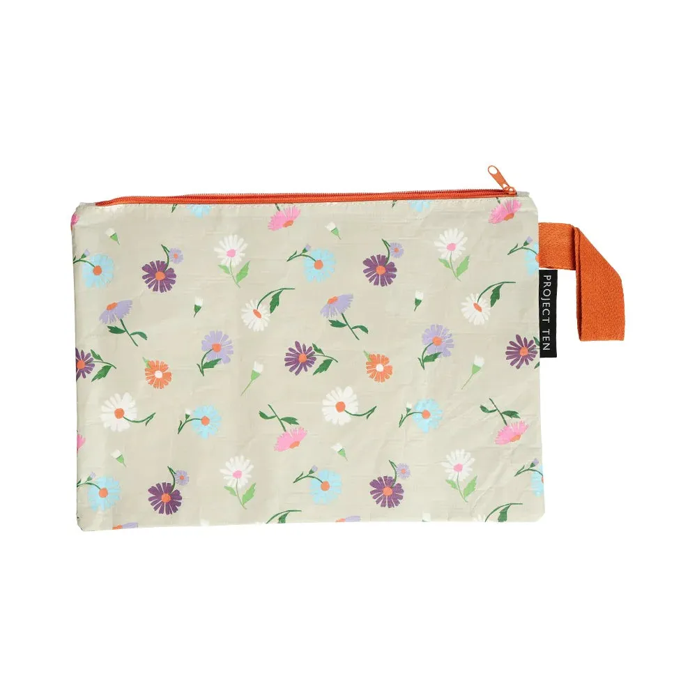 Project Ten Daisy Chain Zip Pouch