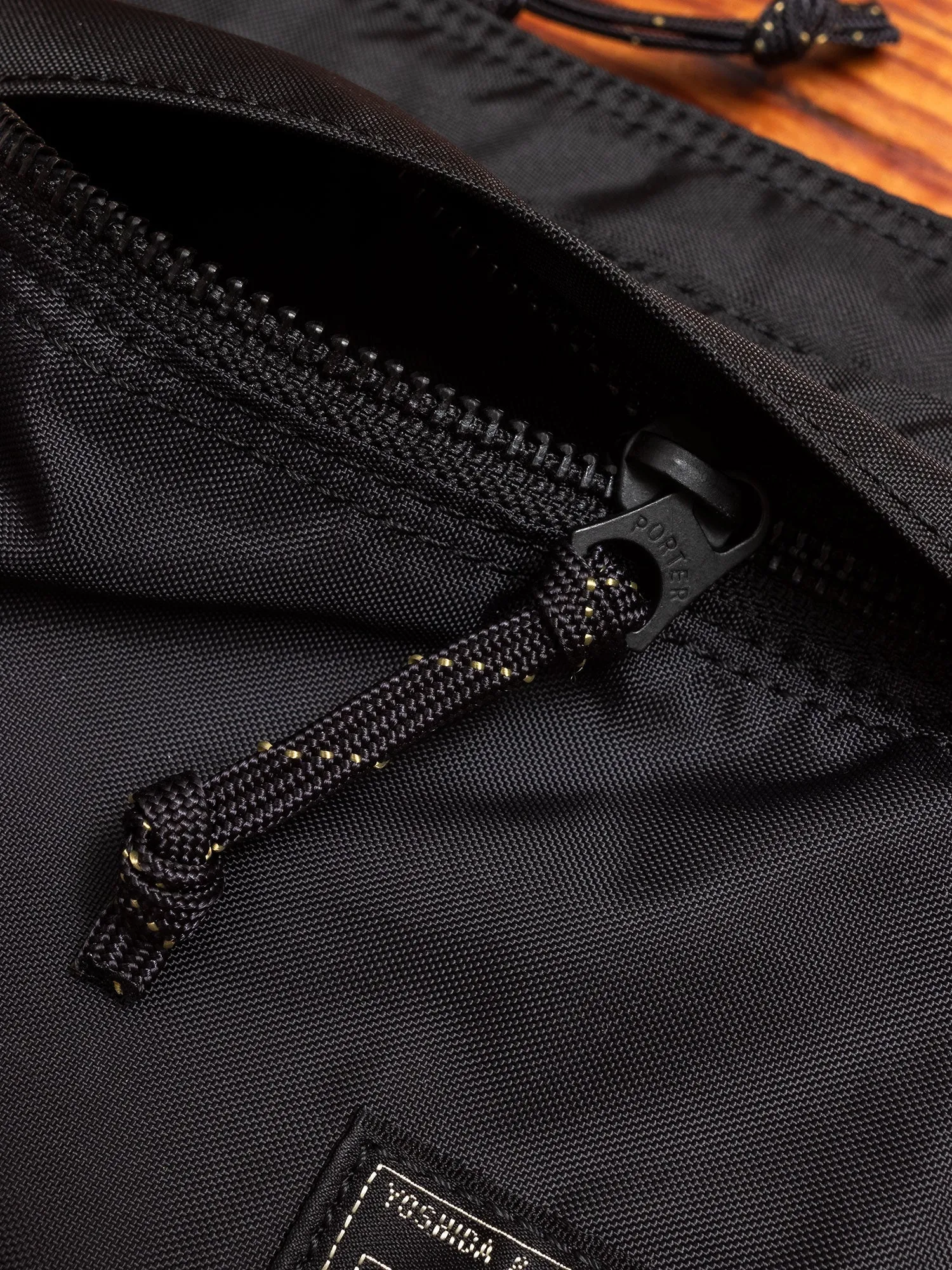 "Force" Shoulder Pouch in Black