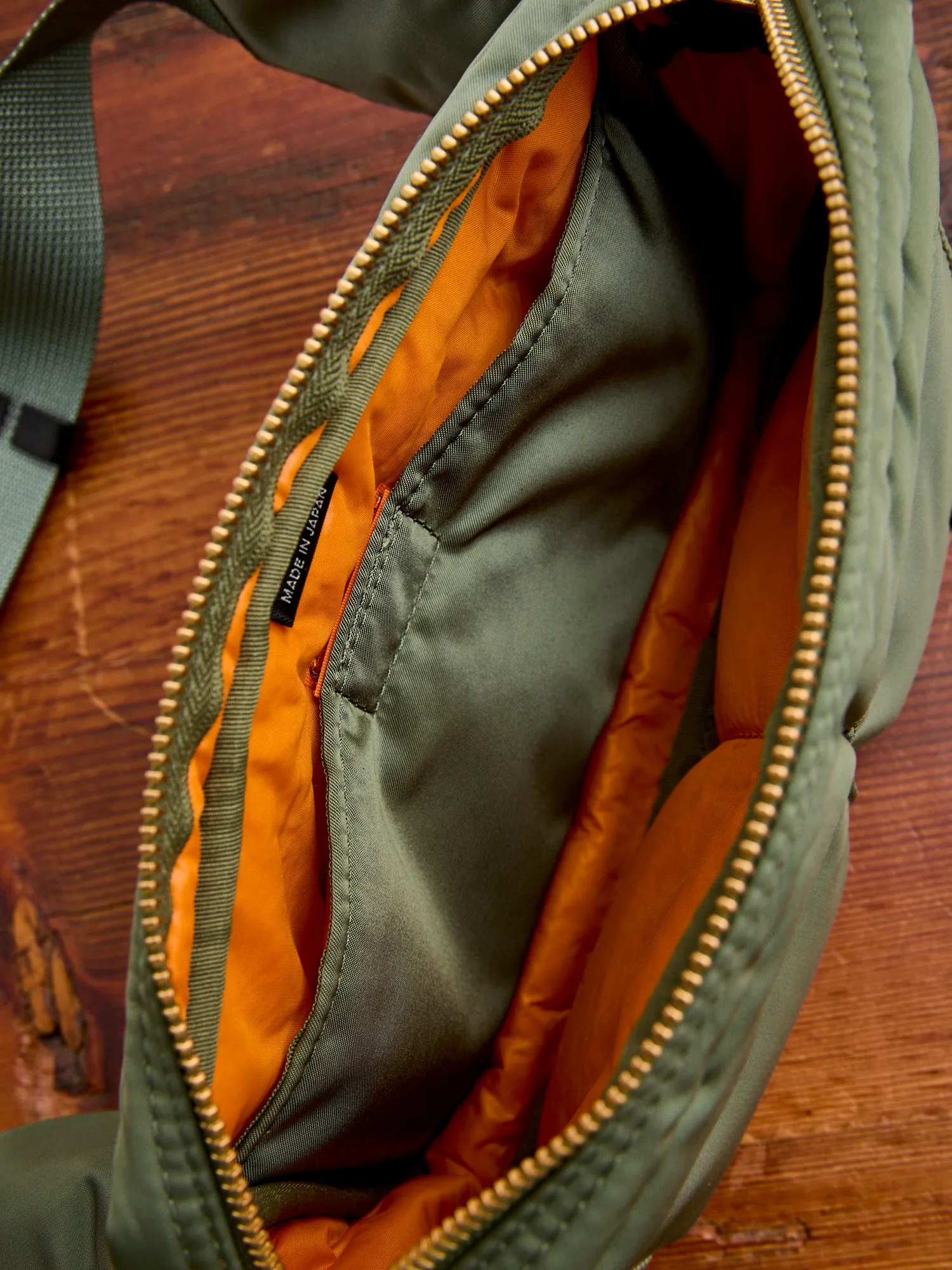 "Tanker" Waist Bag in Sage Green