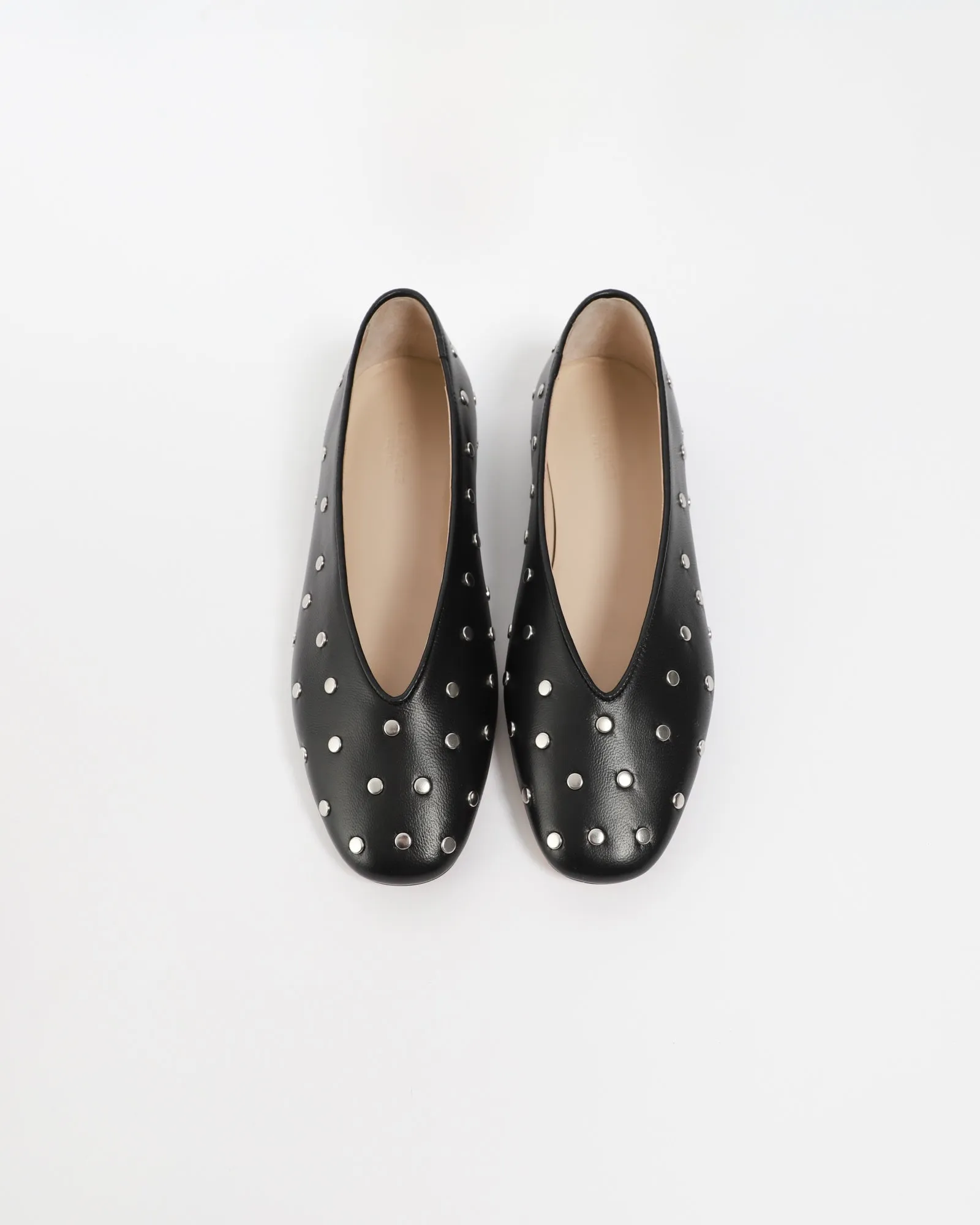 Regency Studded Leather Slippers