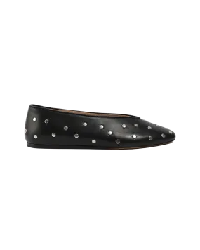 Regency Studded Leather Slippers