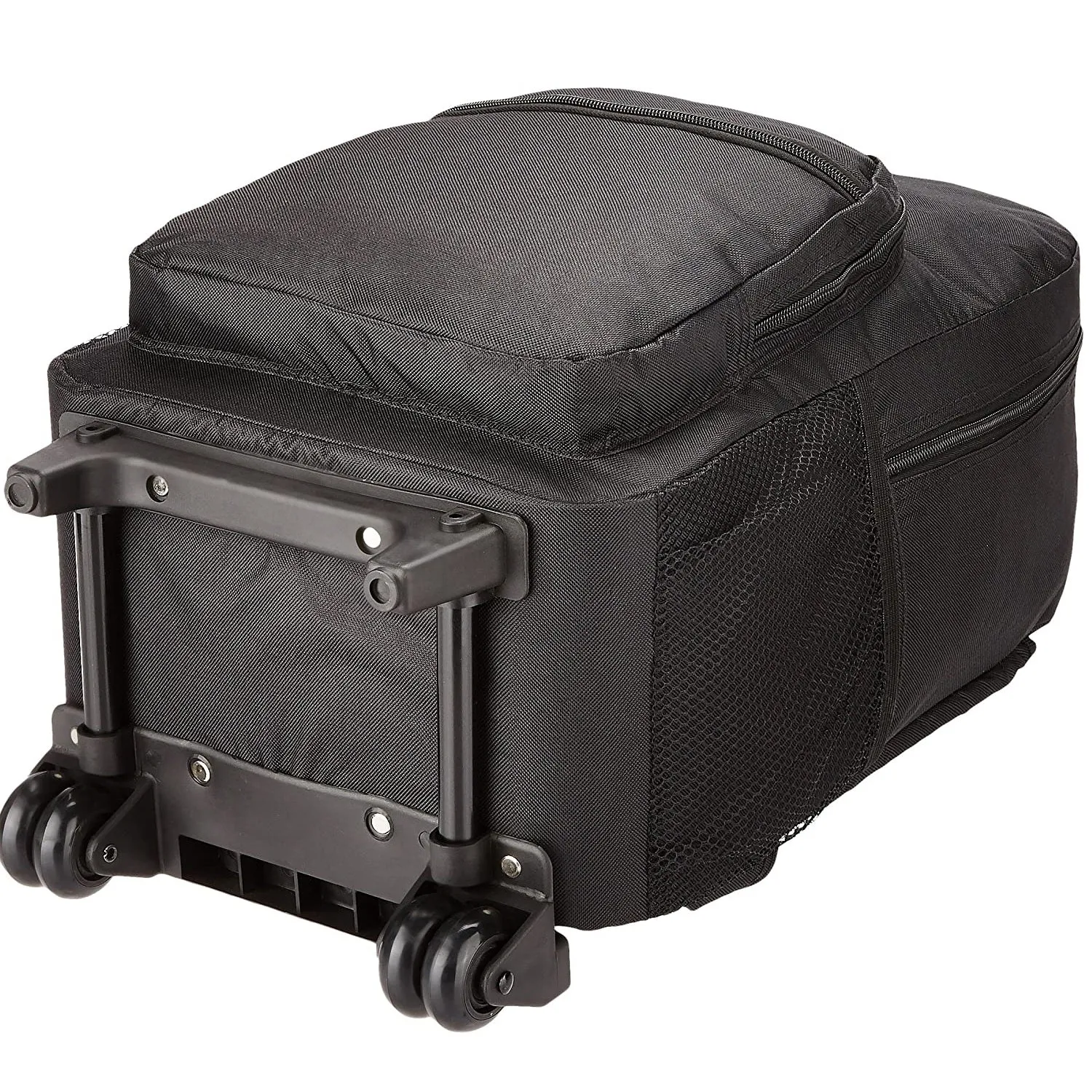 Rockland Double Handle Rolling Backpack | Black