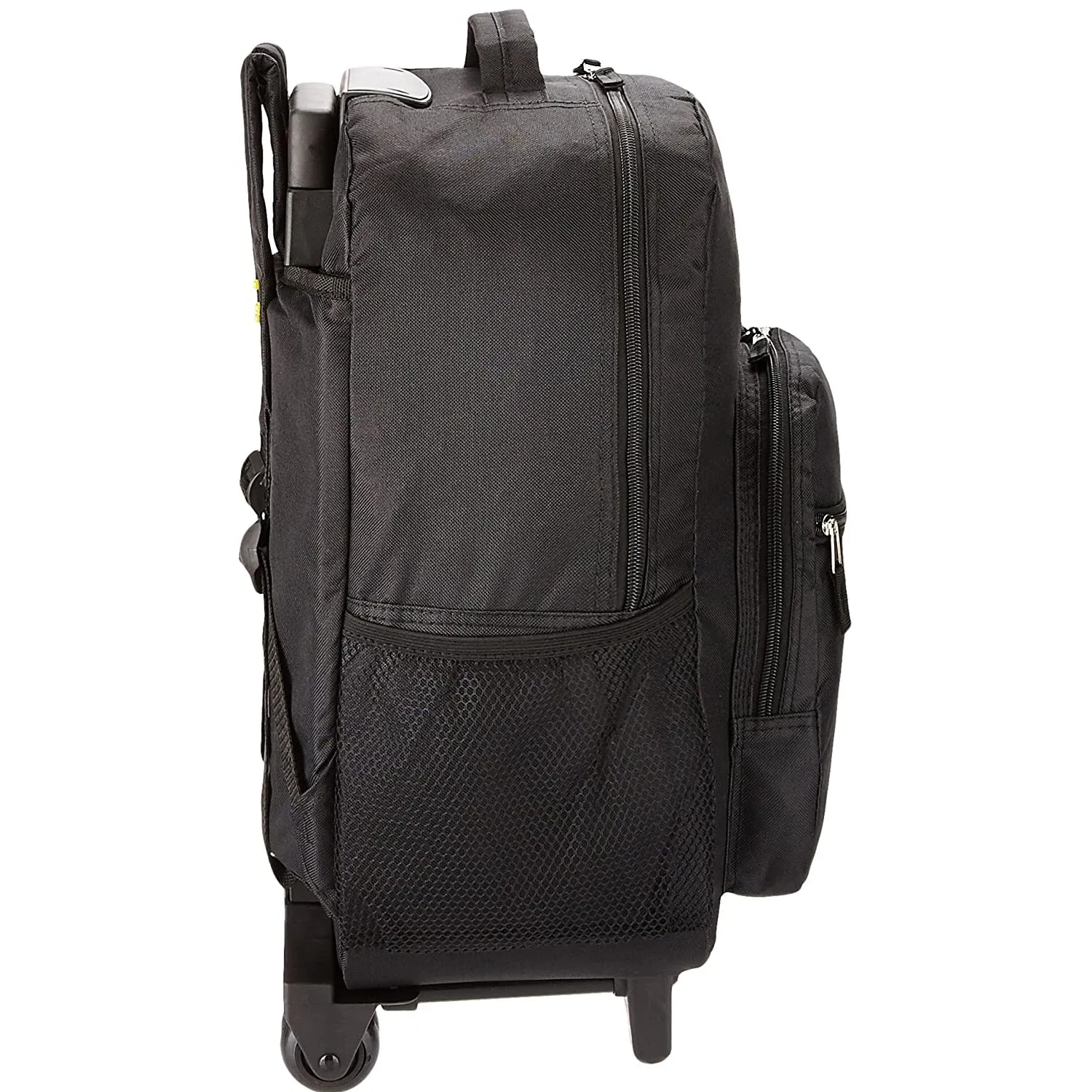 Rockland Double Handle Rolling Backpack | Black