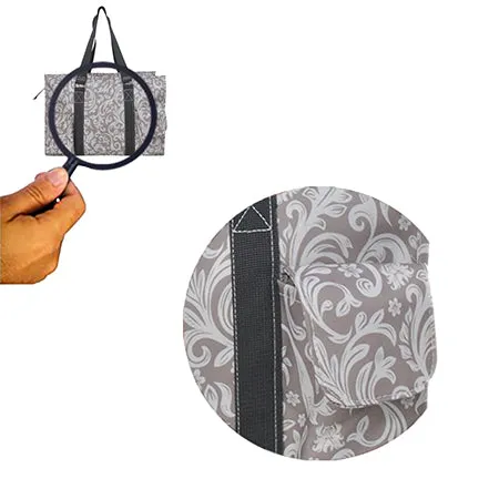 SALE! Floral Vines NGIL Zippered Caddy Organizer Tote Bag