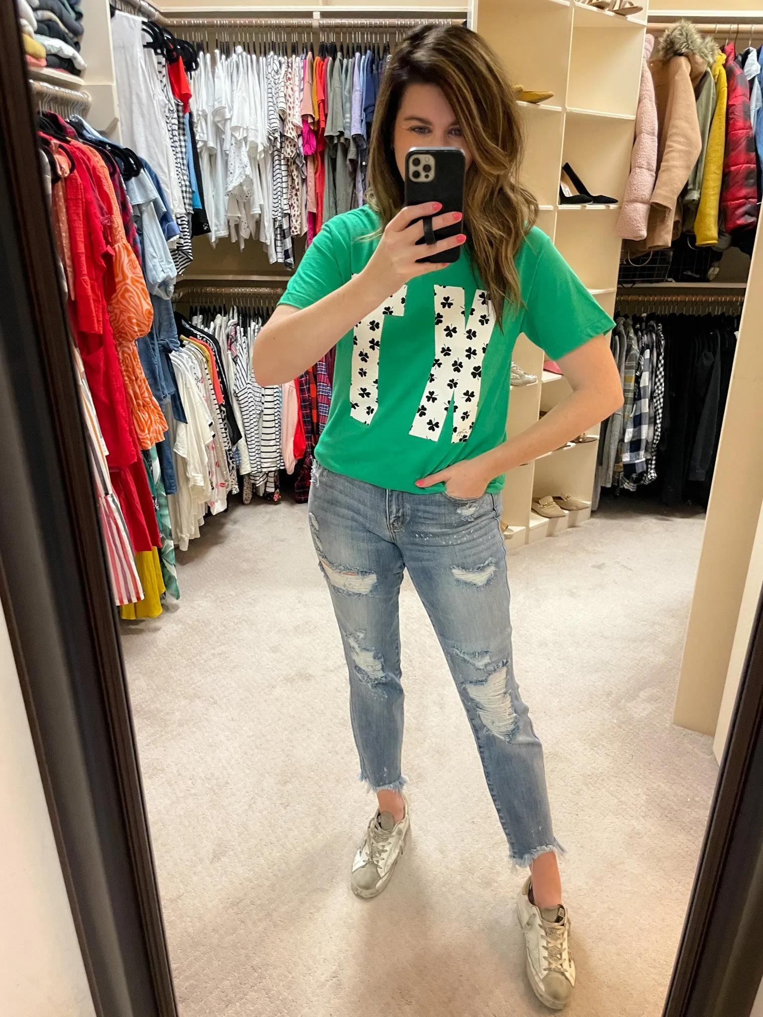 SALE! TX Shamrock Tee