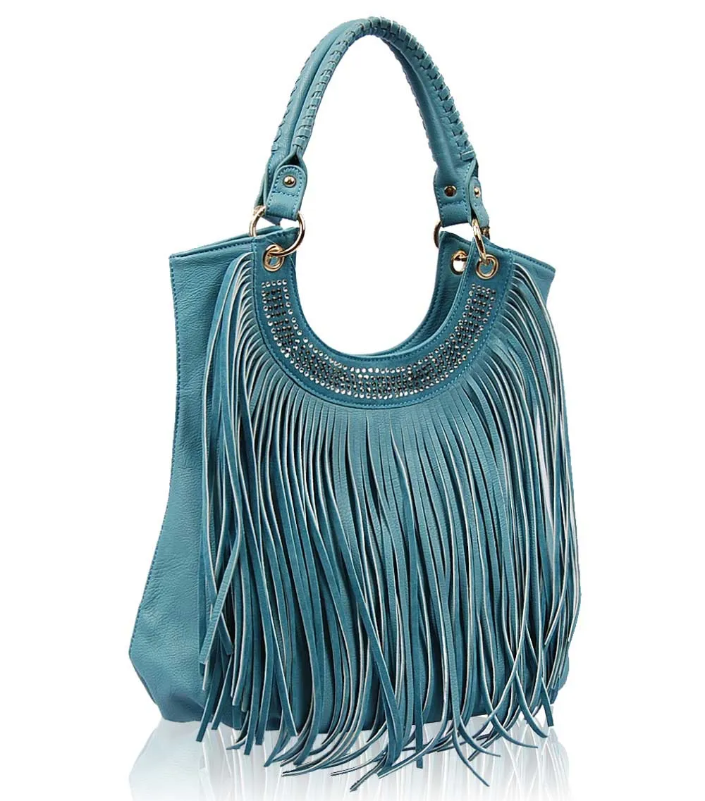 Sara Fringe Shoulder Bag 14-476