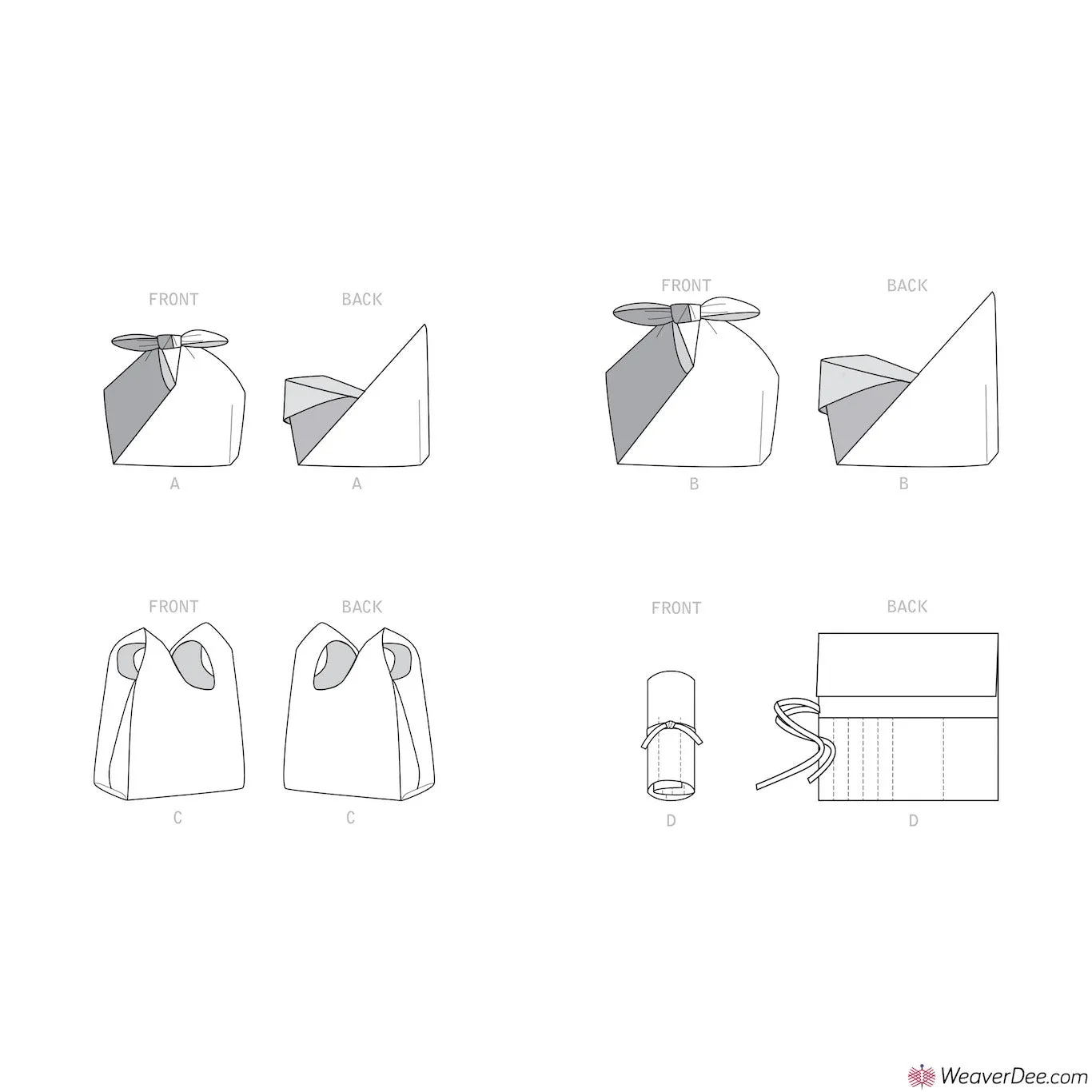 Simplicity Pattern S9332 Craft Bags