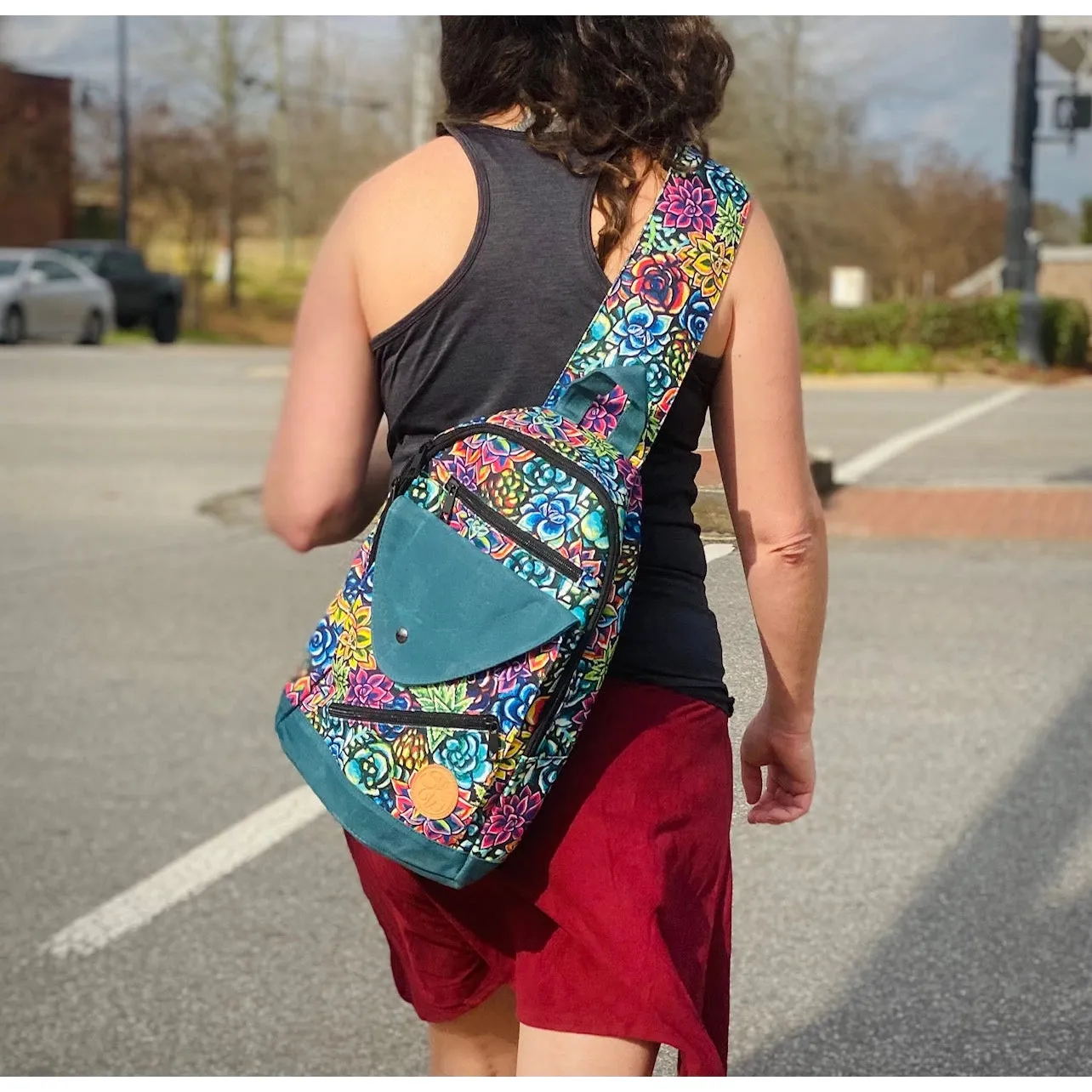 Sipsey Wilder Bag: Succulent Sling Backpack