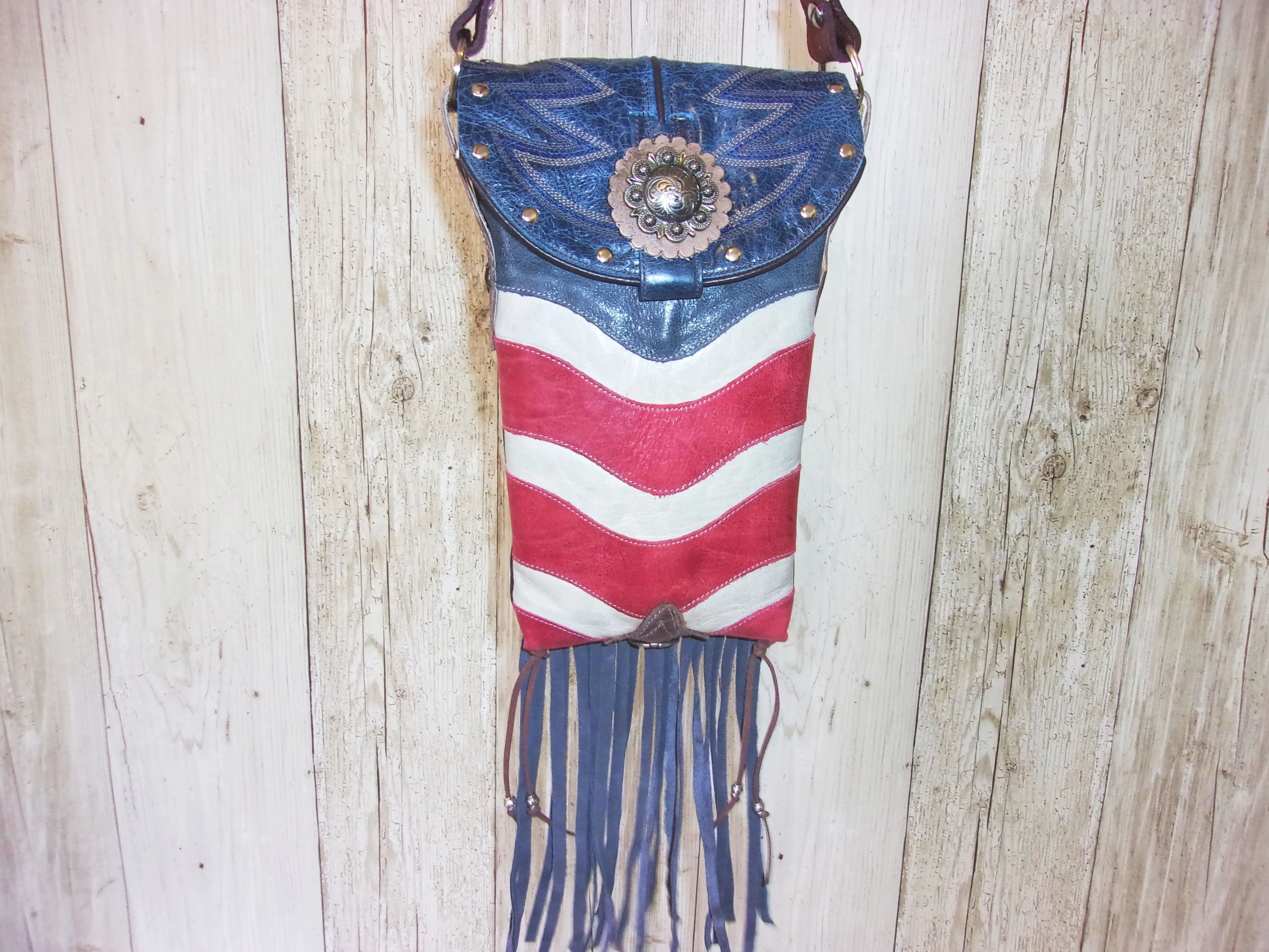 Small Concealed Carry Purse with Fringe CB90