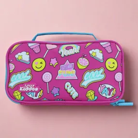 Smily Kiddos Multipurpose Pencil Case Fun Theme Pink