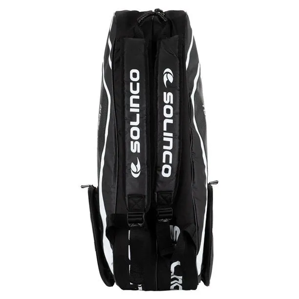 Solinco 6-Pack Tour Tennis Bag Black/White