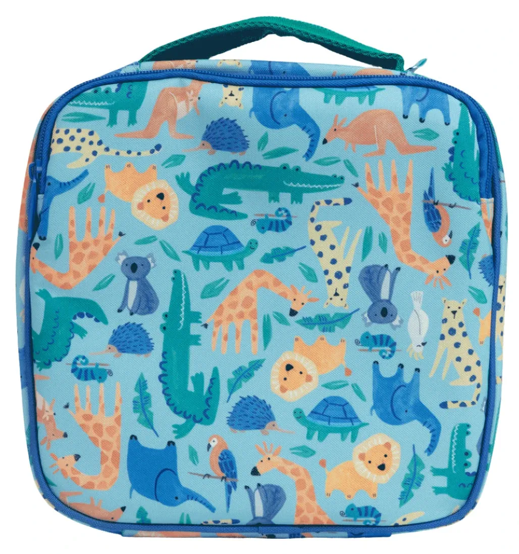 Spencil Little Cooler Lunch Bag   Chill Pack - Safari Puzzle