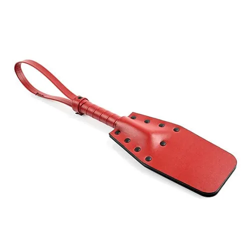 Sportsheets - Saffron BDSM Studded Spanker (Red)