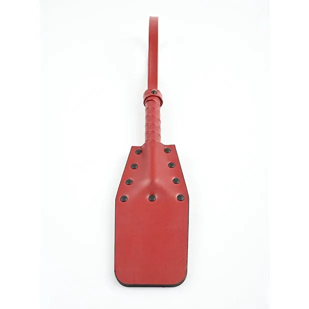 Sportsheets - Saffron BDSM Studded Spanker (Red)