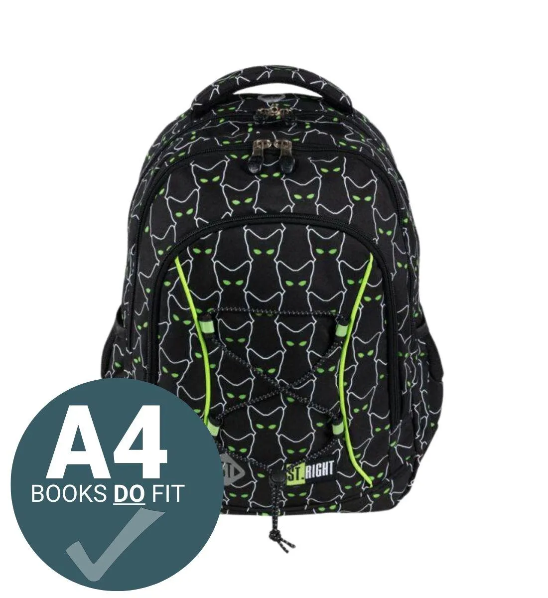 St.Right - Cats - 3 Compartment Backpack