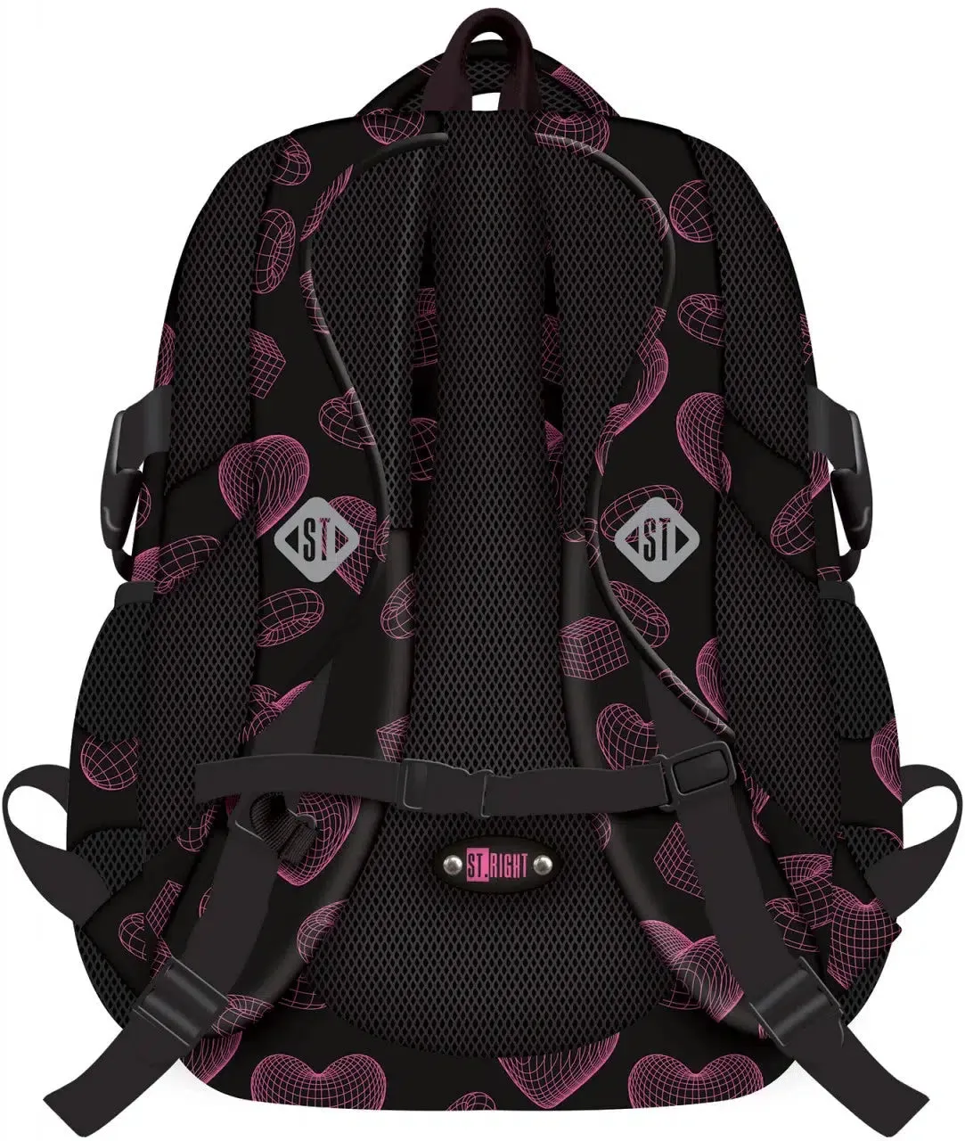 St.Right - Virtual Heart - 4 Compartment Backpack