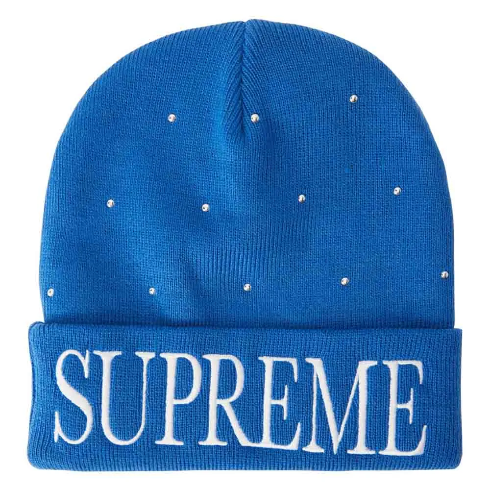 Supreme Studded Beanie Royal