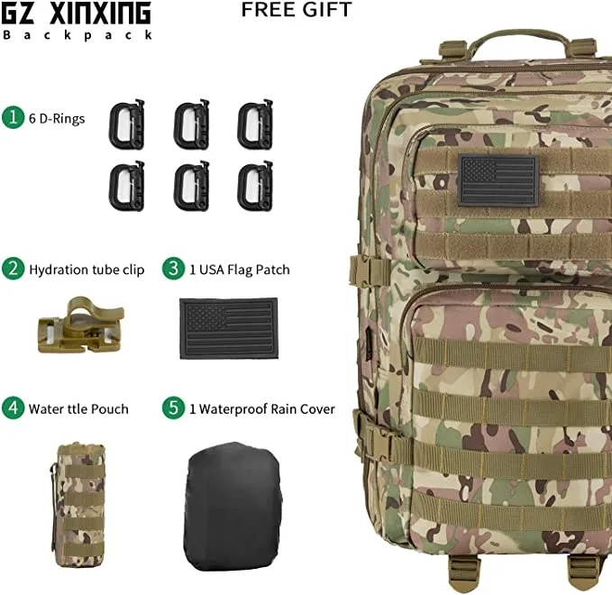 Tactical Backpack 43L