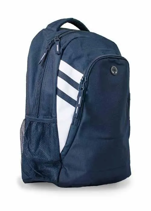 Tasman Backpack - Navy/White