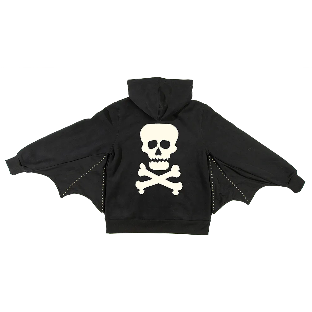 The Demon Winged Zip-Up Hoodie