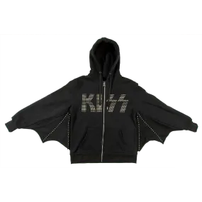 The Demon Winged Zip-Up Hoodie