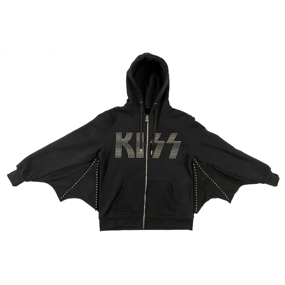 The Demon Winged Zip-Up Kid's Hoodie