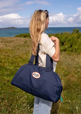 'The Holdall' Recycled Bag in Navy