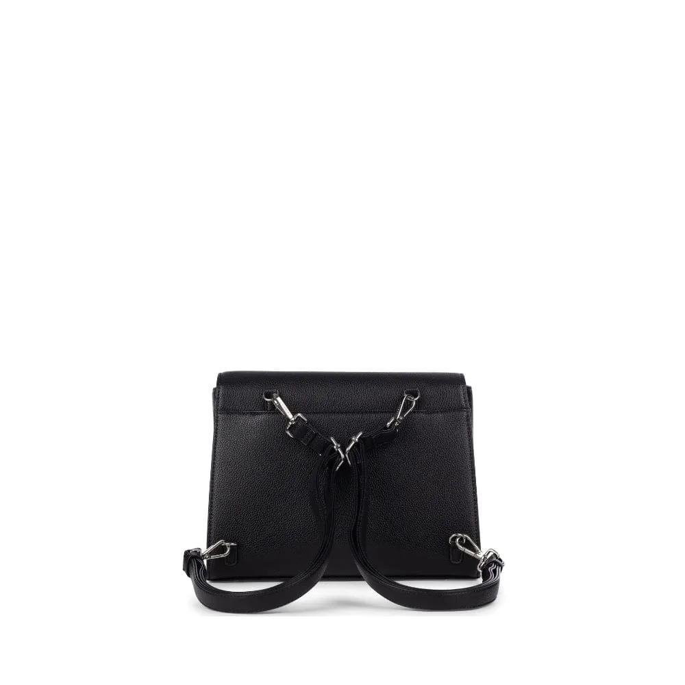 The Marlene - 3-in-1 Black Vegan Leather Handbag