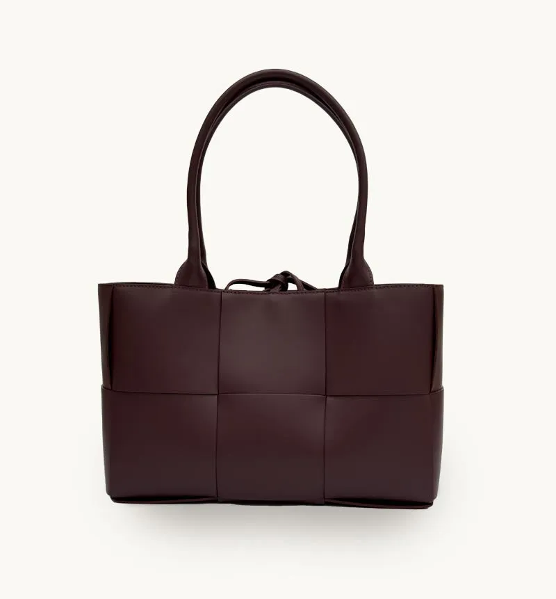 The Tori Port Leather Tote