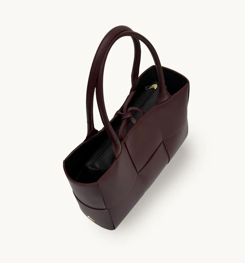 The Tori Port Leather Tote