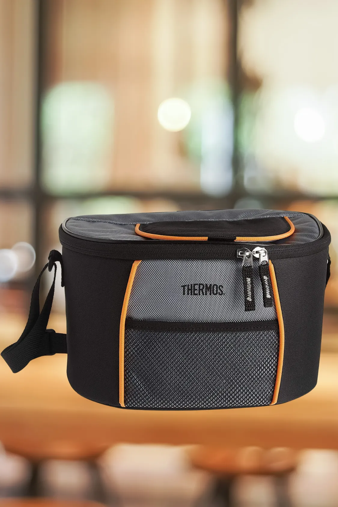 Thermos Element 6 Can Cooler, Lunch Bag - Black