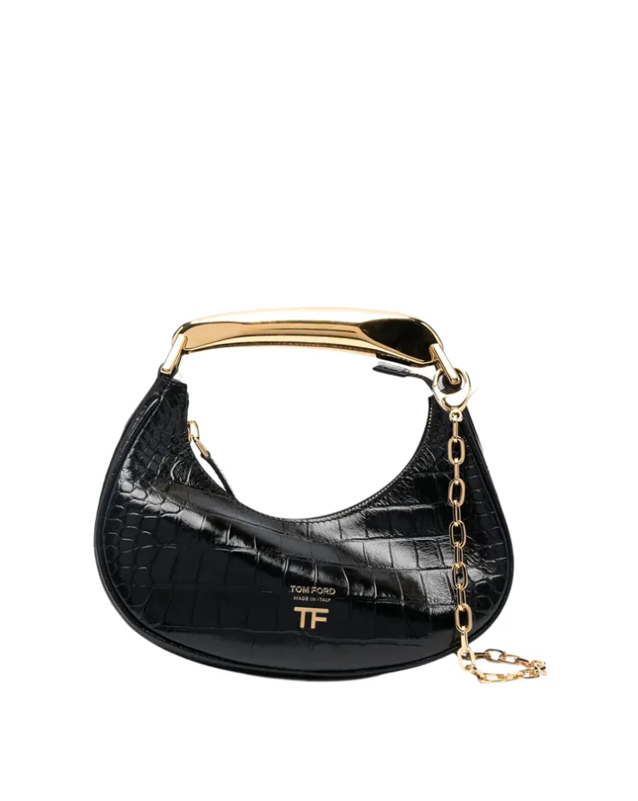 Tom Ford Womens Evening Hobo Bag In Black