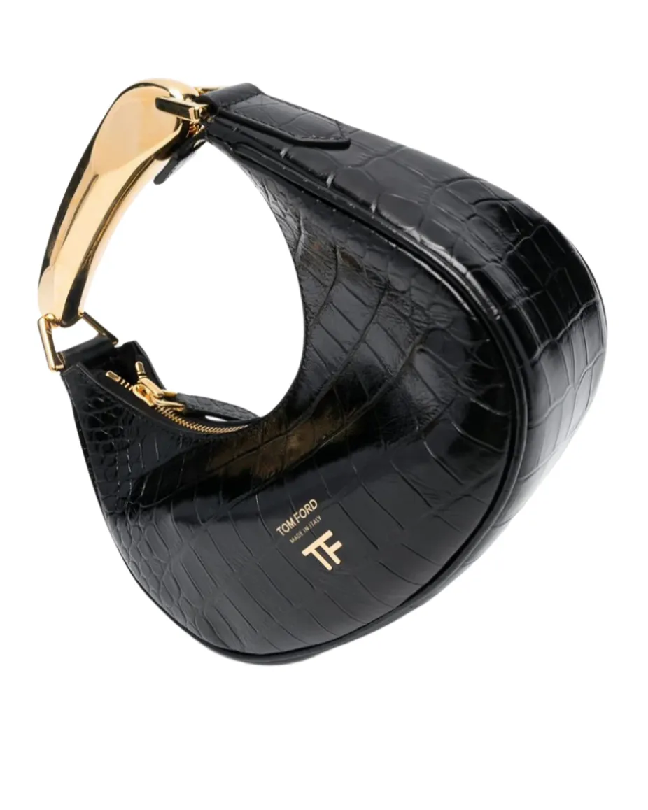 Tom Ford Womens Evening Hobo Bag In Black