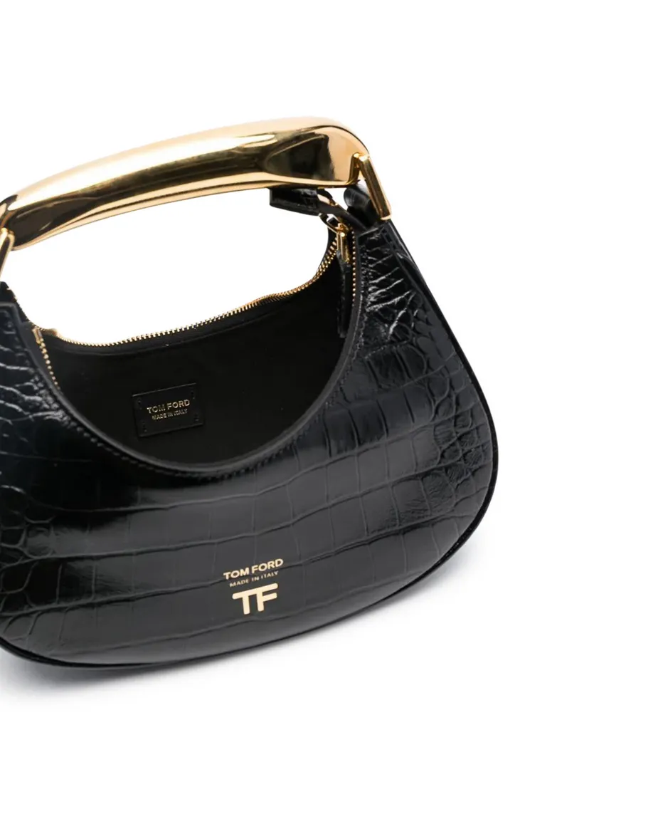 Tom Ford Womens Evening Hobo Bag In Black