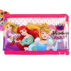 Transparent Pencil Pouch: Princess, Frozen 2,Trolls, Minnie, Pencil Case For Girls, Perfect Gift For Back To School (1Pcs)