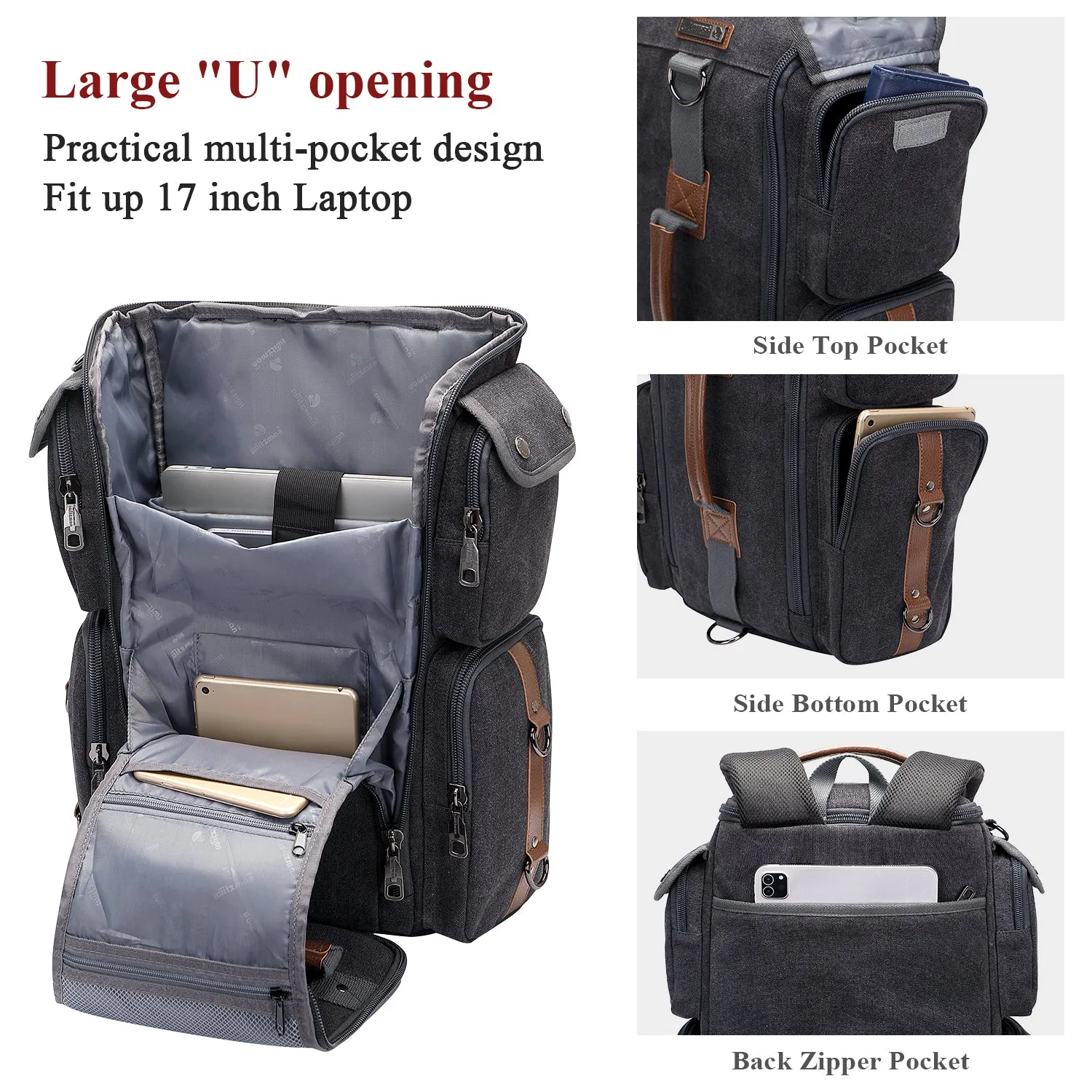 Travel Carry On Backpack Duffel Bag