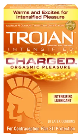 Trojan Charged Condoms