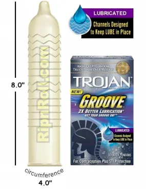 Trojan Groove Condoms