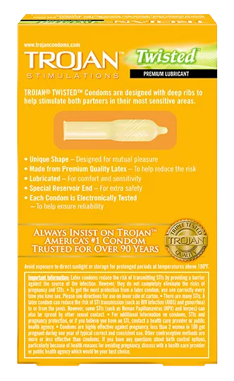 Trojan Twisted Condoms