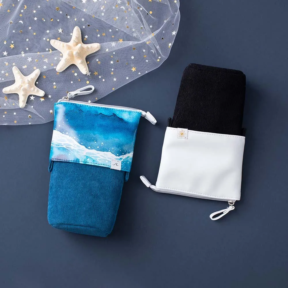 Tsuki 'Ocean Edition' Pop-Up Pencil Case ☾