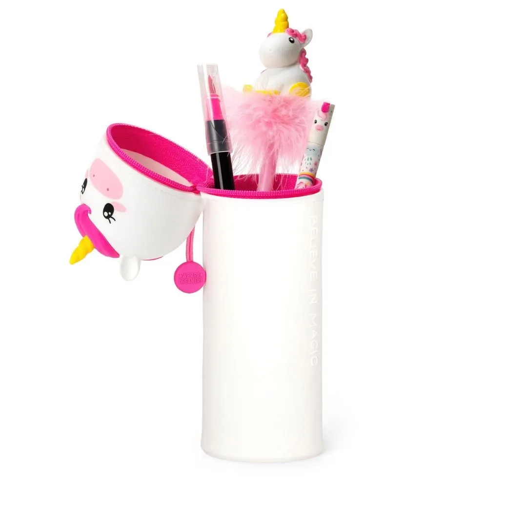 Unicorn 2 in 1 Silicone Pencil Case