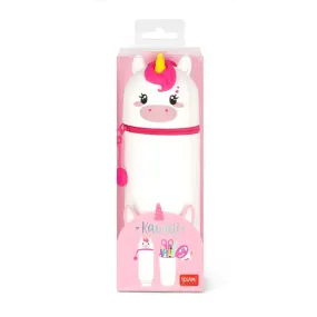 Unicorn 2 in 1 Silicone Pencil Case